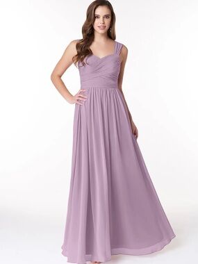 Azazie Zapheria Dress in Wisteria